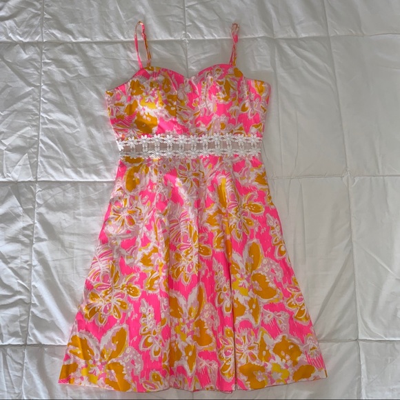 Lilly Pulitzer Lenore Cut Out Dress - Picture 5 of 7